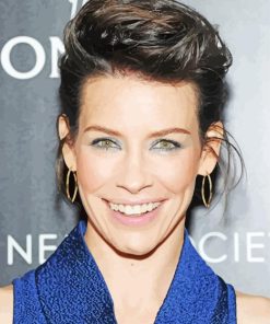 Canadian Actress Evangeline Lilly Diamond Painting