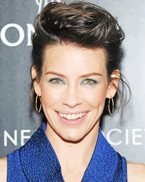 Canadian Actress Evangeline Lilly Diamond Painting