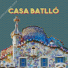 Casa Batllo Barcelona Spain Diamond Painting