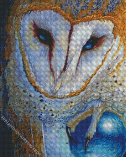 Labyrinth Owl Diamond Painting