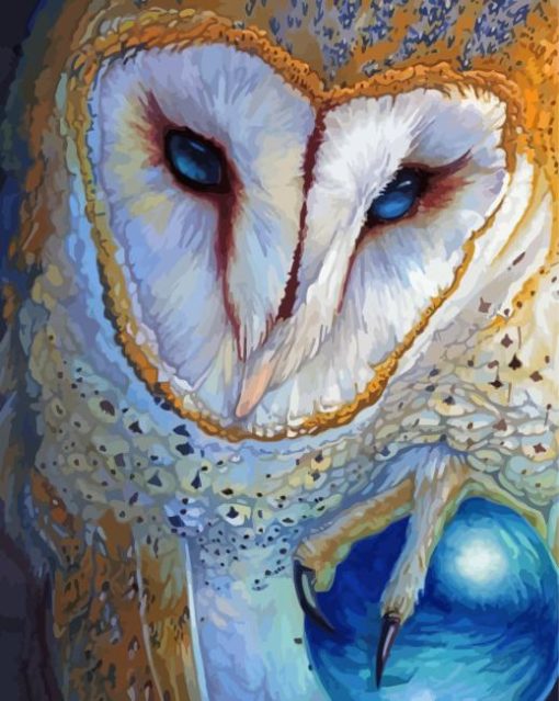 Labyrinth Owl Diamond Painting
