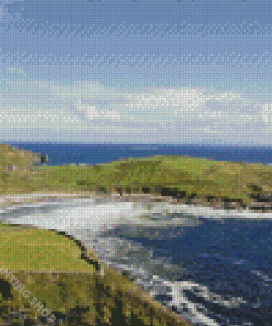 Coastline At Muckross Head Donegal Diamond Painting