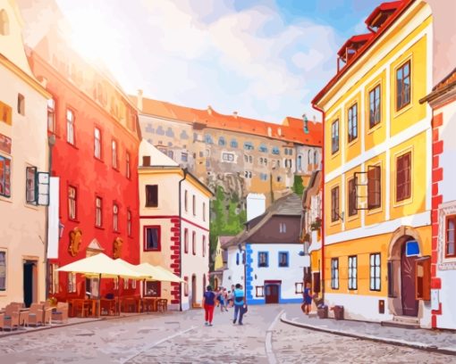 Cesky Krumlov Diamond Painting