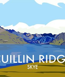 Cuillin Ridge Poster Diamond Painting