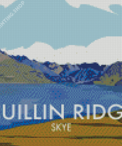 Cuillin Ridge Poster Diamond Painting