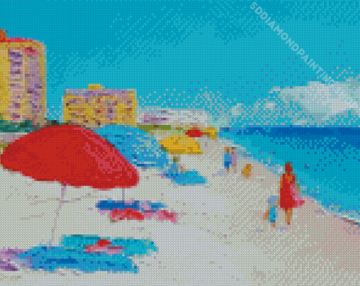 Daytona Beach Art Diamond Painting