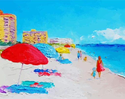 Daytona Beach Art Diamond Painting