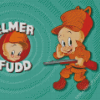 Elmer Fudd Poster Diamond Painting