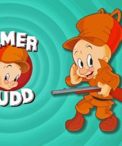 Elmer Fudd Poster Diamond Painting