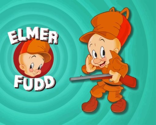 Elmer Fudd Poster Diamond Painting