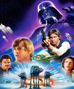 Empire Strikes Back Science Fiction Movie Diamond Painting