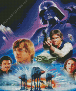 Empire Strikes Back Science Fiction Movie Diamond Painting