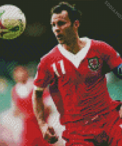 Football Player Ryan Giggs Diamond Painting