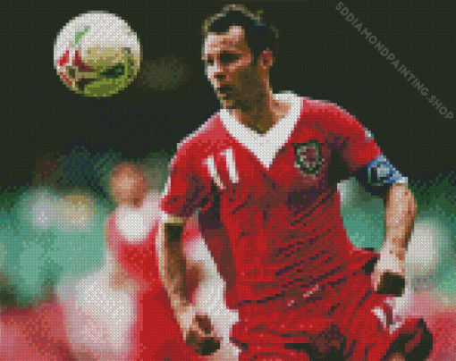 Football Player Ryan Giggs Diamond Painting