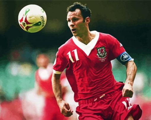 Football Player Ryan Giggs Diamond Painting