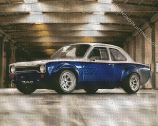 Ford Escort RS Rally Diamond Painting