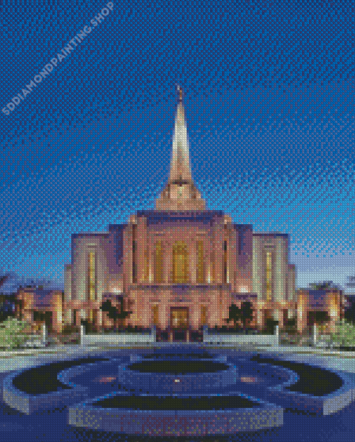 Gilbert Temple Church Diamond Painting