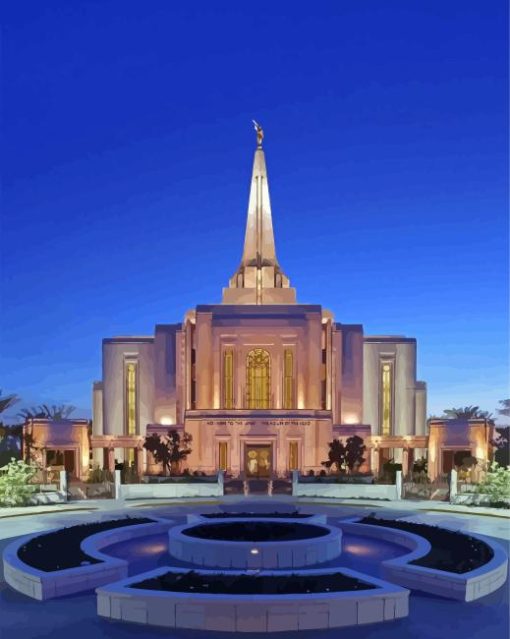 Gilbert Temple Church Diamond Painting