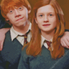 Ginny Weasley And Ron Diamond Painting