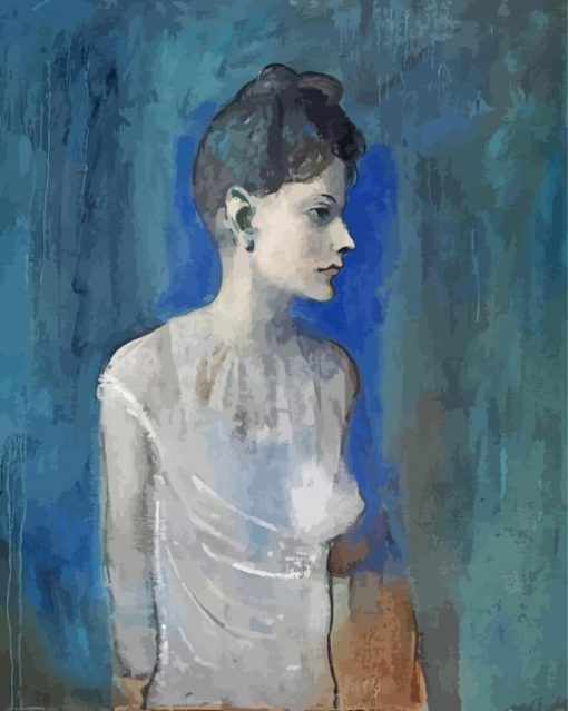 Girl In A Chemise Diamond Painting