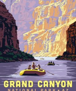 Grand Canyon Rafting Diamond Painting