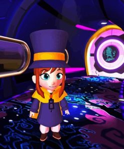 Hat Kid From Hat In Time Game Diamond Painting