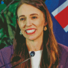 Jacinda Ardern Diamond Painting