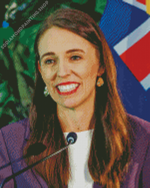 Jacinda Ardern Diamond Painting