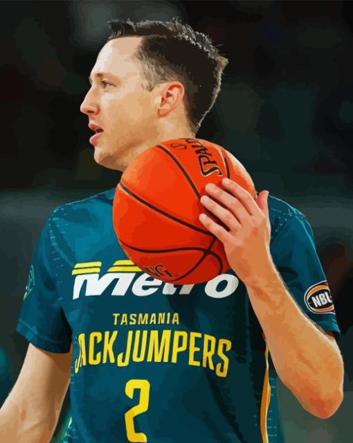 Josh Magette Basketballer Diamond Painting