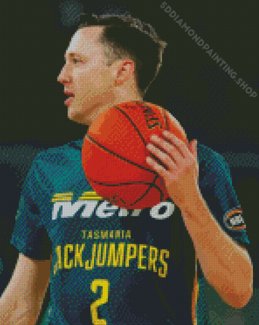 Josh Magette Basketballer Diamond Painting