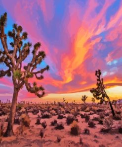 Joshua Tree National Park Diamond Painting