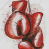 Kick Boxing Gloves Diamond Painting