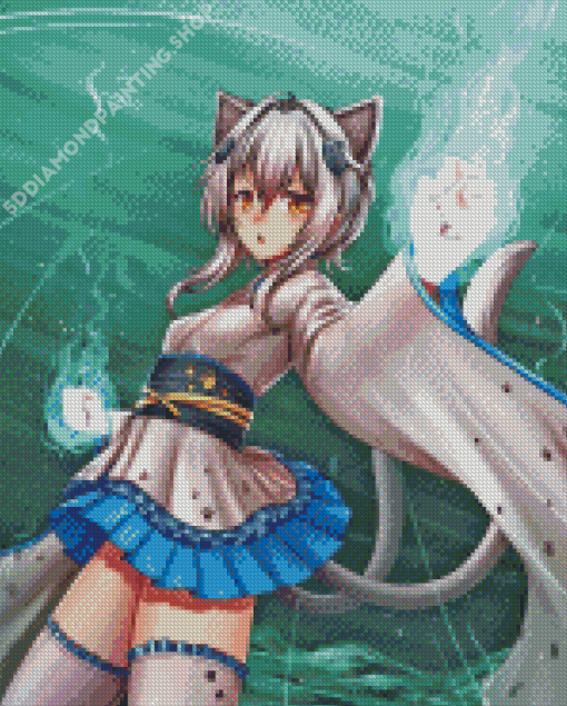 Koneko Tojo Character Diamond Painting