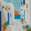 Kos Greece Poster Diamond Painting