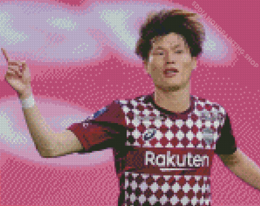 Kyogo Furuhashi Football Player Diamond Painting