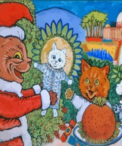 Louis Wain Art Diamond Painting