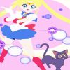 Luna And Sailor Moon Diamond Painting