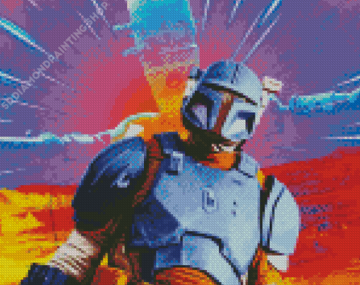 Mandalorian Diamond Painting