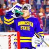 Minnesota State Hockey Player Diamond Painting