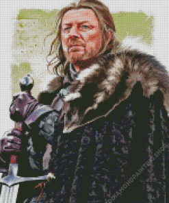 Ned Stark Game Of Thrones Art Diamond Painting