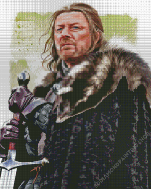 Ned Stark Game Of Thrones Art Diamond Painting