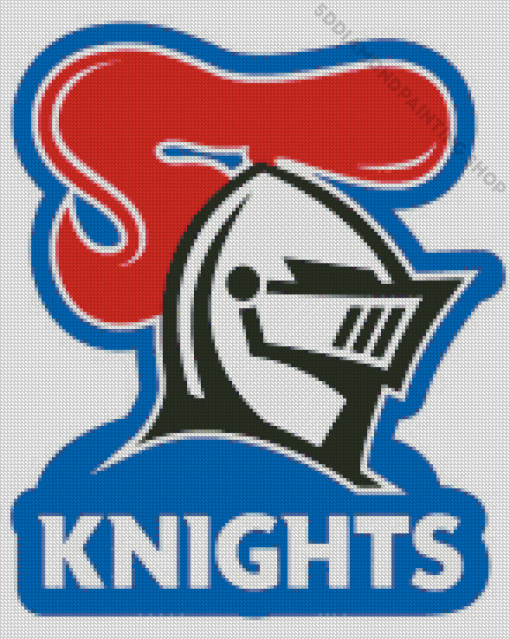 Newcastle Knights Logo Diamond Painting