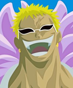 One Piece Doflamingo Diamond Painting