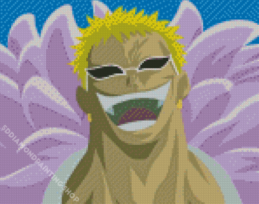 One Piece Doflamingo Diamond Painting