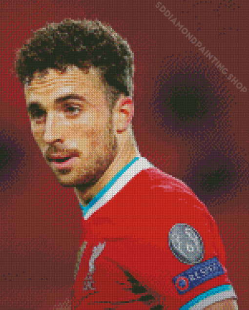 Portuguese Diogo Jota Diamond Painting