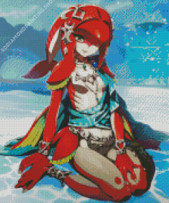 Princess Mipha Diamond Painting