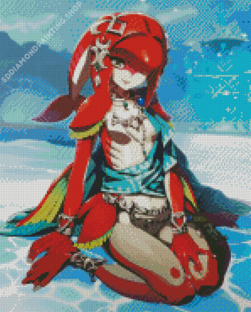 Princess Mipha Diamond Painting