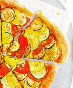 Ratatouille Pizza Diamond Painting