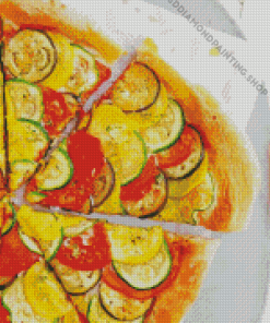 Ratatouille Pizza Diamond Painting