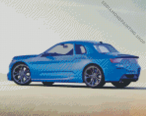 Renault Cordini R8 Concept Car Diamond Painting